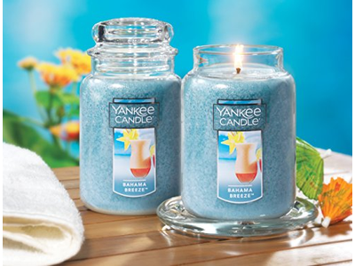 Bahama Breeze Scented Single Wick Candle
