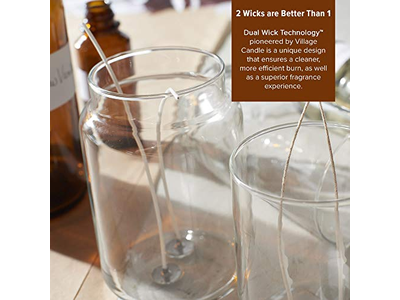 Large Tumbler Glass Jar Scented Candle