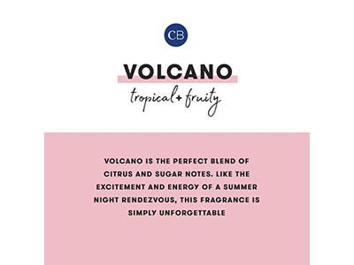 Capri Blue Volcano Scented Candles - Luxury Glass Jar Candles for Home Scented